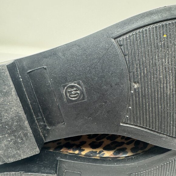 Joe Fresh Leopard Print Chelsea Ankle Rain Boots US 10 - Picture 7 of 9